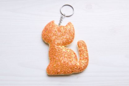 Klíčenka kočka oranžová