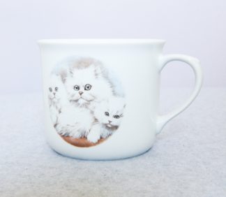 Hrnek bílé kočky 650 ml