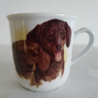 Hrnek porcelánový s pejsky